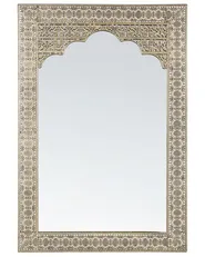 Wall Mirror PALI 60 cm 90 cm Metal Gold_790177