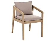 Garden Dining Set 10 Seater TOSCANELLA with Cushions Certified Acacia Wood Light Brown_1165268