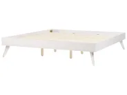 Bed without Headboard BERRIC 180 x 200 cm (EU Super King) White_912503