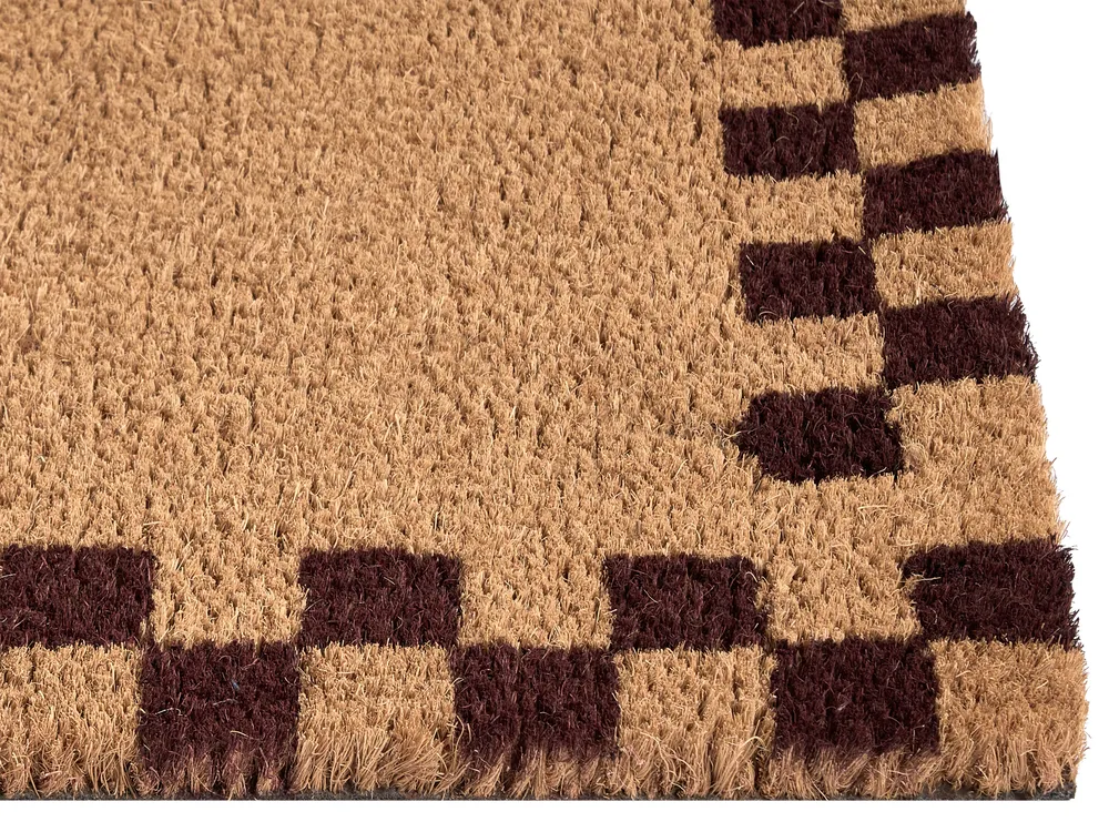 Doormat SAGADA Beige/ Brown 40 x 60 cm Coir_1079126