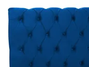 Waterbed Velvet AVALLON 180 x 200 cm (EU Super King) Navy Blue_846979
