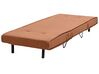 Canapé convertible 1 place en tissu orange VESTFOLD_930286