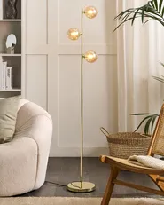 Floor Lamp RAMIS Metal Gold_841487