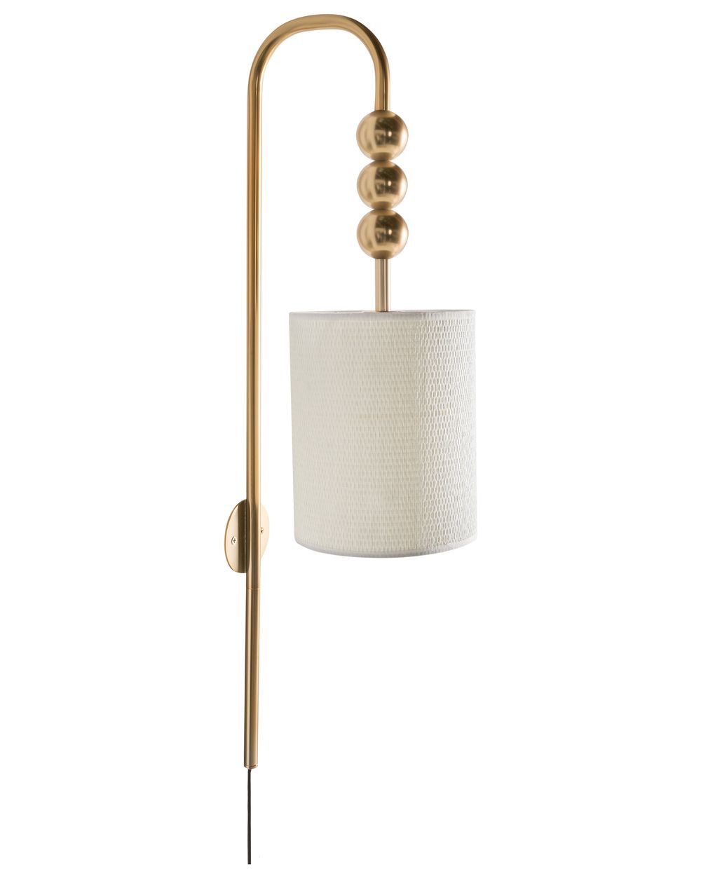 Lampada da parete LOKY Metallo Ottone