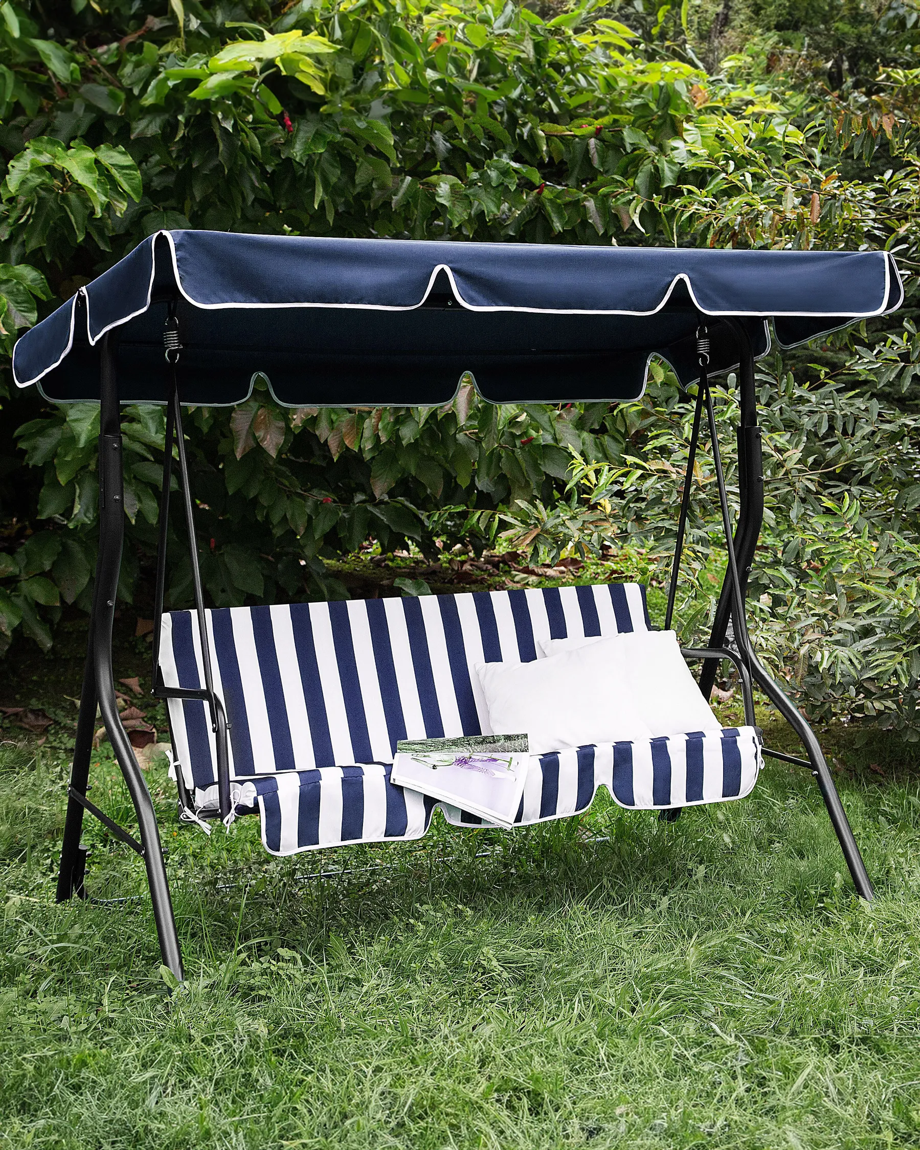 Patio Swing CHAPLIN Metal Dark Blue_673969