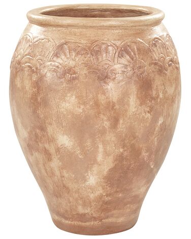 Terracotta Plant Pot ⌀ 48 cm Brown PYRUS