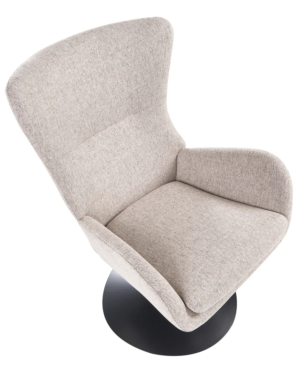 Swivel Armchair VIGGE Beige_1061777