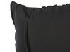 Set di 2 cuscini cotone macramè nero 45 x 45 cm MUDANYA_768934