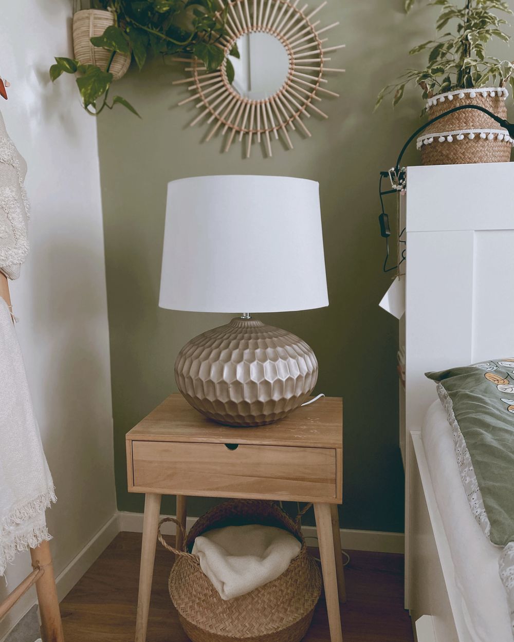Lampada da tavolo PIRITA Ceramica Oro