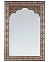 Wall Mirror PALI 60 cm 90 cm Metal Copper