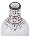Vaso decorativo gres porcellanato bianco 25 cm ANKON_810625