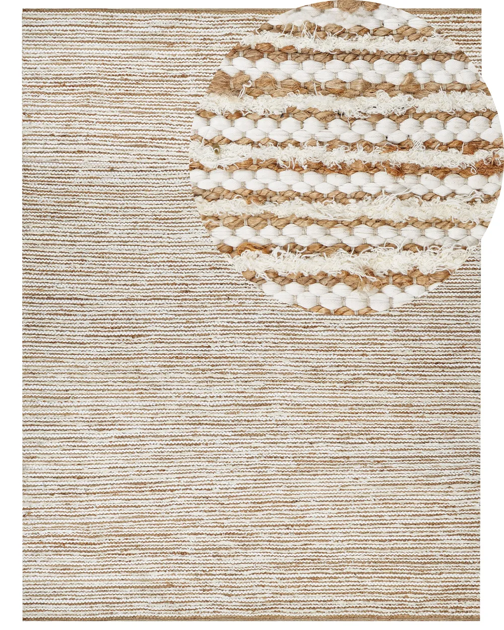 Tapis BARKHAN Beige 300 x 400 cm Coton