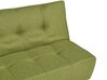 Canapé-lit 3 places en tissu vert ALSTEN_921931
