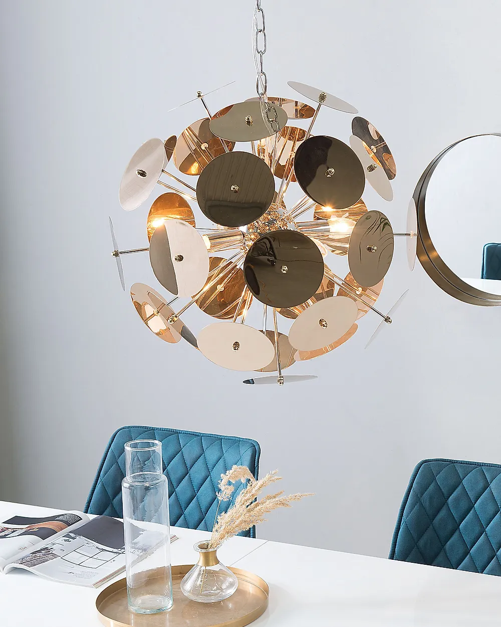 Lampe suspension ZAMBEZI Métal Cuivré_1179231