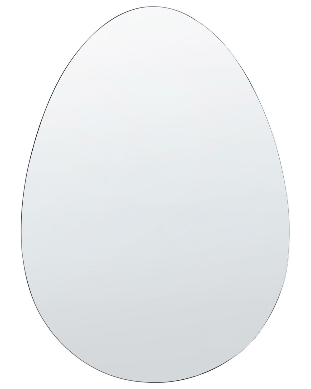 Wandspiegel MONTRESOR 50 cm 70 cm Silber