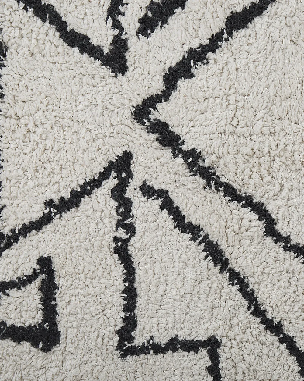 Rug KHOURIBGA Off-White 140 x 200 cm Cotton_831355