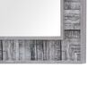 Wandspiegel grau/weiss rechteckig 50 x 130 cm ROSNOEN_749705