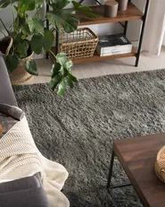 Shaggy Rug EVREN Dark Grey 200 x 300 cm_758625