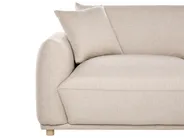 Sofa 3 Seater JUBEK Fabric Beige_1074646