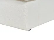 Set da salotto 4 posti ALLA Bouclé Bianco sporco_894036