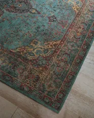 Tappeto KANSU Blu 200 x 300 cm Cotone_1176470