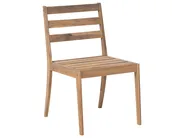 Garden Dining Set 6 Seater CHIOGGIA Certified Acacia Wood Light Brown_1038460