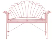 Bistro Set CAVINIA Metal Pink_774645