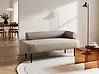 Right-Hand Chaise Longue MIRMANDE Fabric Taupe
