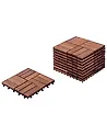 Outdoor Flooring ACERENZA Certified Acacia Wood Brown