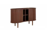 2 Door Sideboard LAURA Dark Brown_1166694