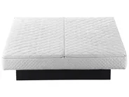 Waterbed Faux Leather ZEN 180 x 200 cm (EU Super King) Dark Ash Wood_21926