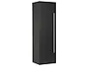 Armario de pared para baño MATARO 40 cm Negro