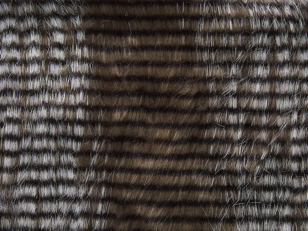 Blanket ASDAD Fabric 150 x 200 cm Brown_789966