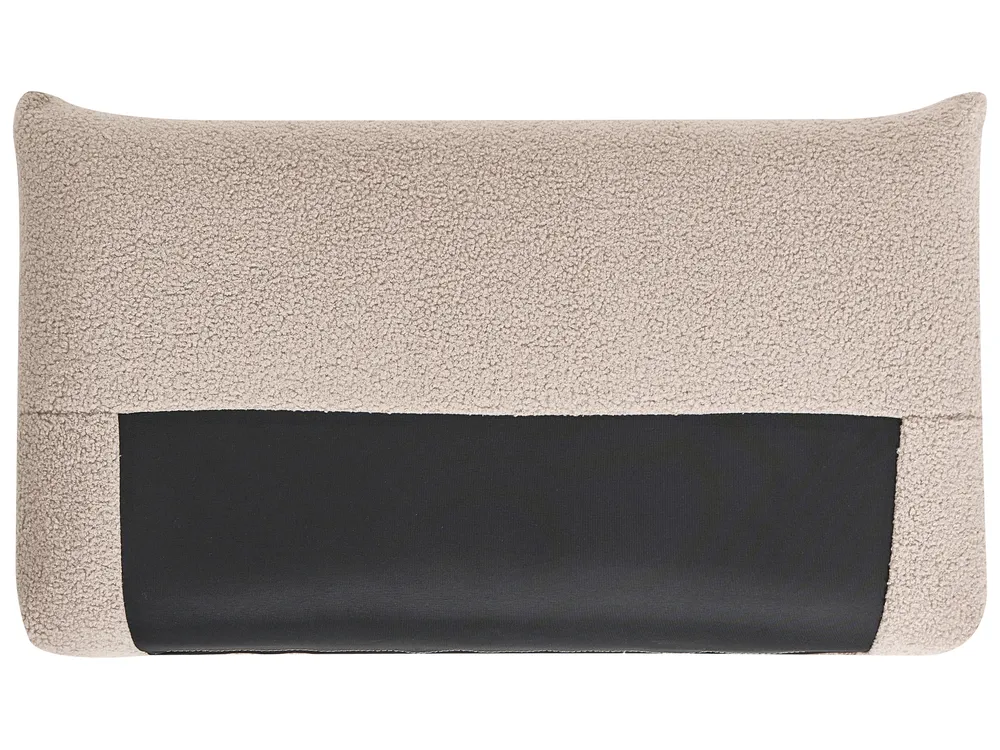 Sofa 3 Seater JUBEK Boucle Beige_1078413