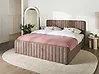 Ottoman Bed LUNAN Boucle Taupe 180 x 200 cm (EU Super King)