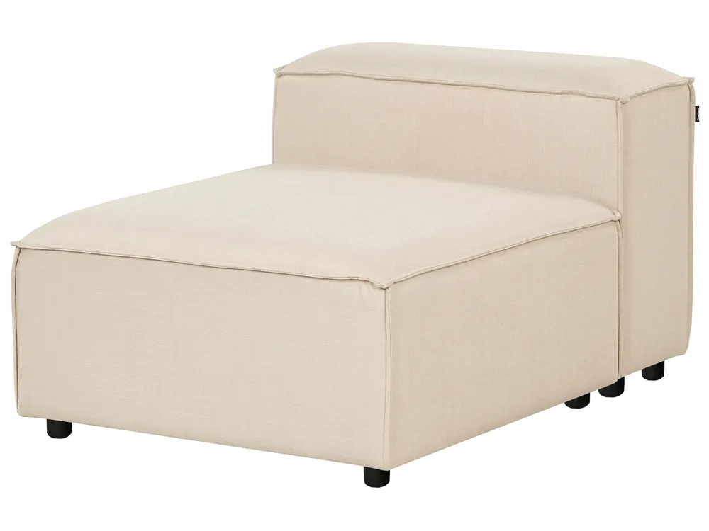 Modular Corner Sofa 4 Seater ARDAL Fabric Beige Left Hand_947910