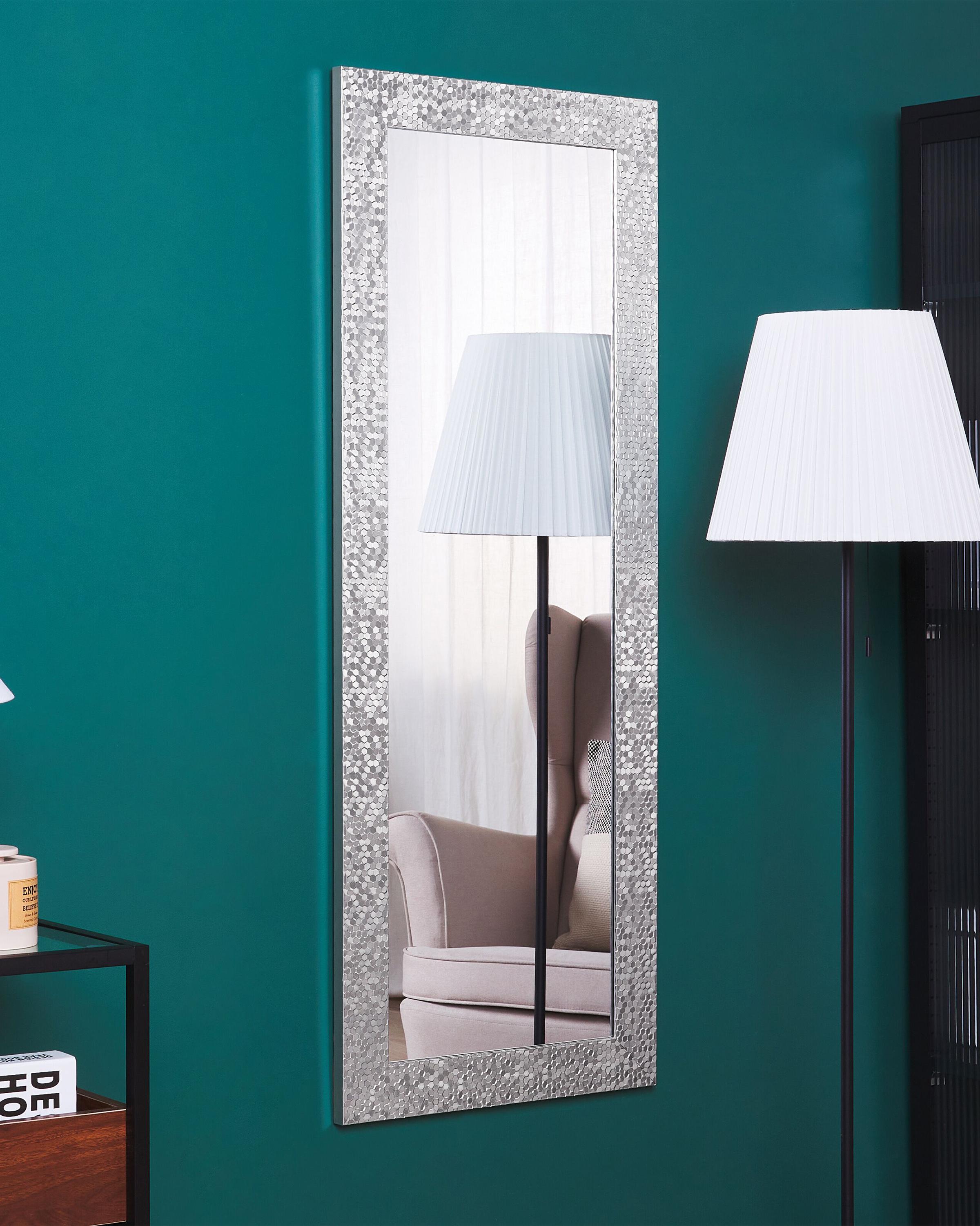 Wall Mirror 50 x 130 cm Silver MARANS