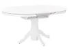 Extending Dining Table AKRON White 106/150 cm 106 cm