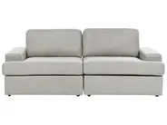 Sofa 3 Seater ALLA Fabric Light Grey_893847