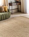 Vloerkleed jute beige 200 x 300 cm ARAPTEPE_886351