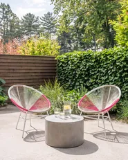 Gartenstuhl ACAPULCO Polyrattan Fuchsia_1149724