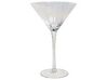 Conjunto de 4 copos martini em vidro transparente 220 ml MORGANITE_912925