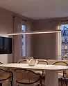 LED Pendant Lamp BADDANA Metal Silver