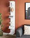Wall Bookshelf ESTON 190 cm White