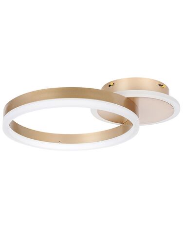 Deckenleuchte LED gold 3-flammig GLYDE