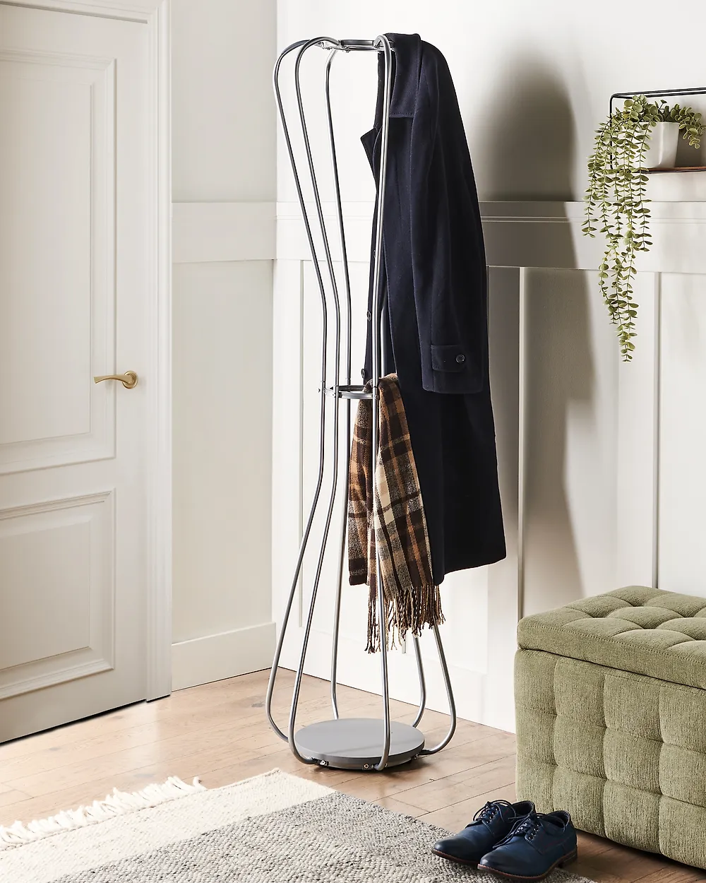 Garderobenständer ORDWAY Silber