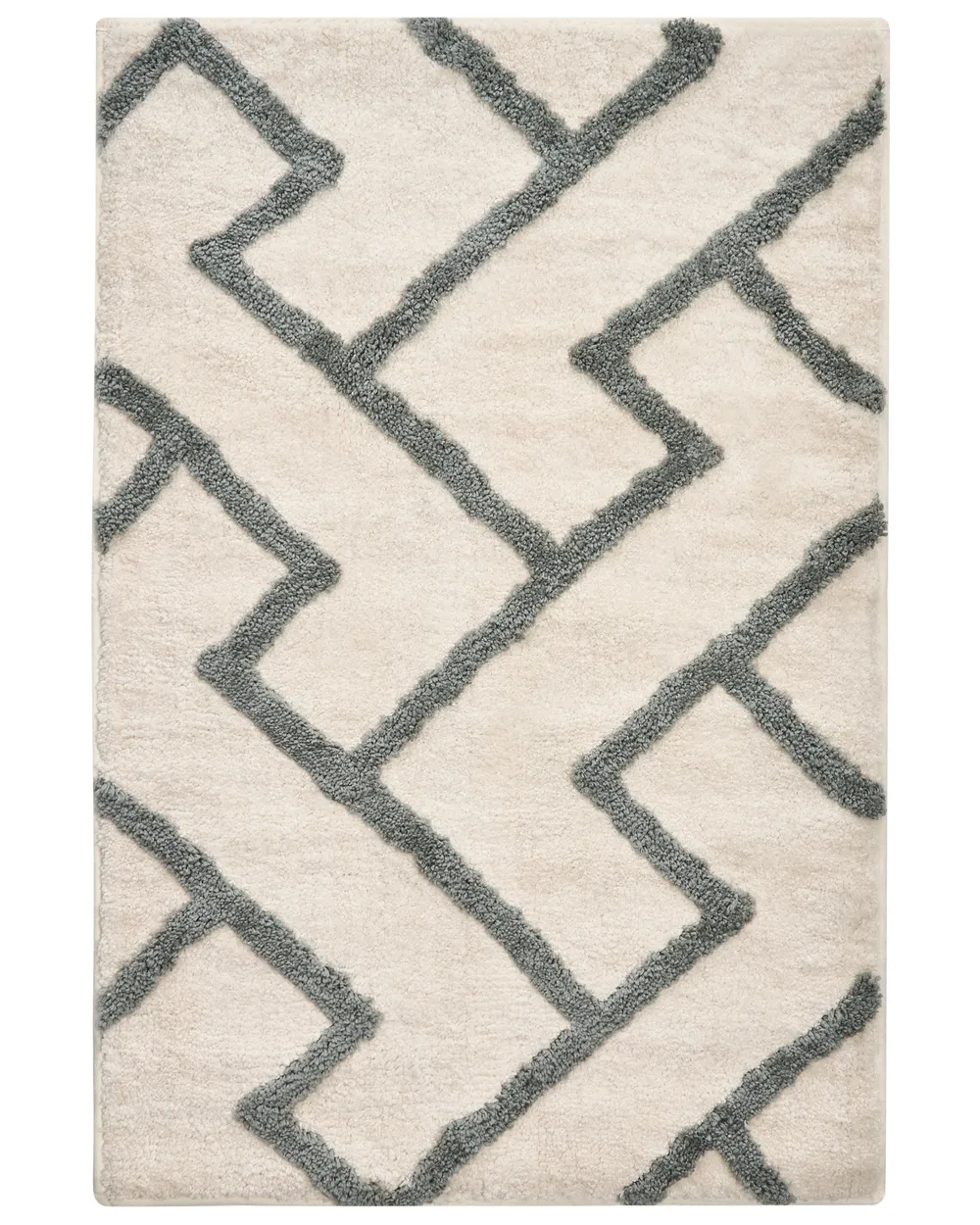 Tappetino Da Bagno Herzbach Home Premium Pura - 2 Pezzi, 50x70 Cm, 100% Cotone, Beige, Certificato Oeko-Tex