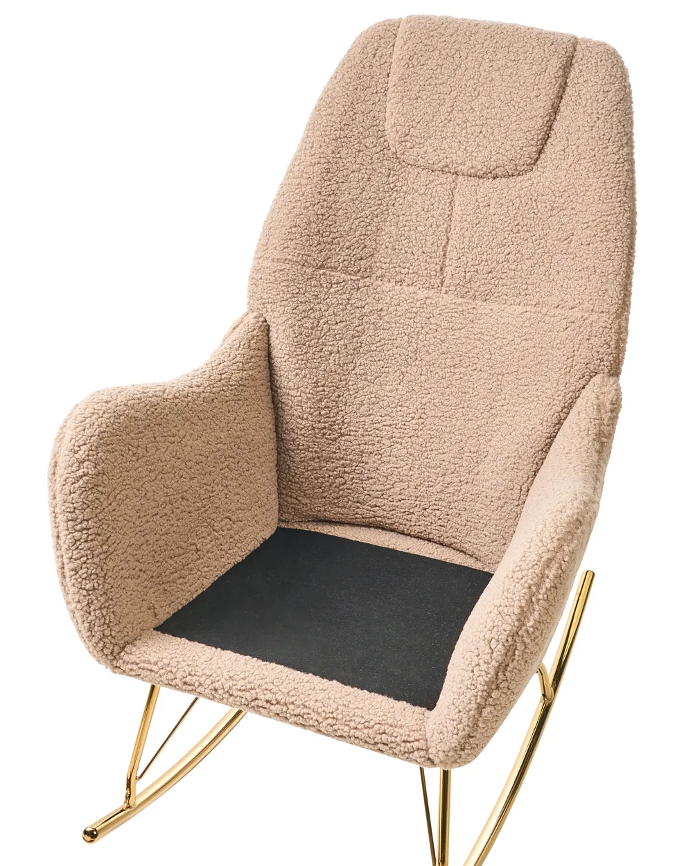 Rocking Chair GULSELE Boucle Beige_1011935