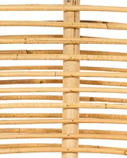 Zestaw 2 krzeseł ogrodowych z poduszkami MARATEA Rattan Naturalny_878339