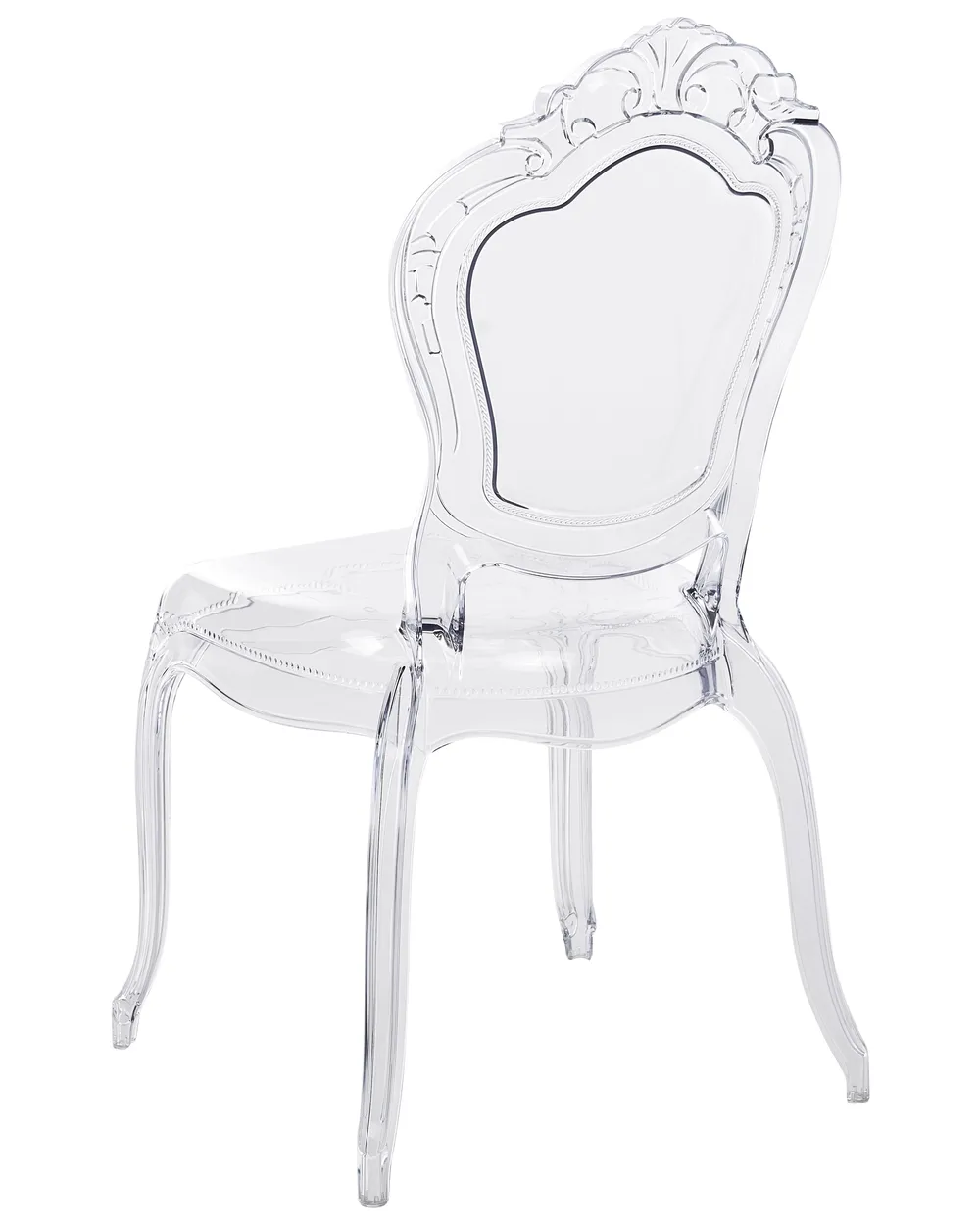 Set of 2 Dining Chairs VERMONT Transparent_1094021